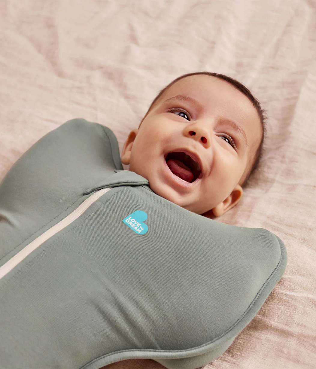 Swaddle Up™ 1.0 TOG Viscose from Bamboo Deep Olive - Image 5